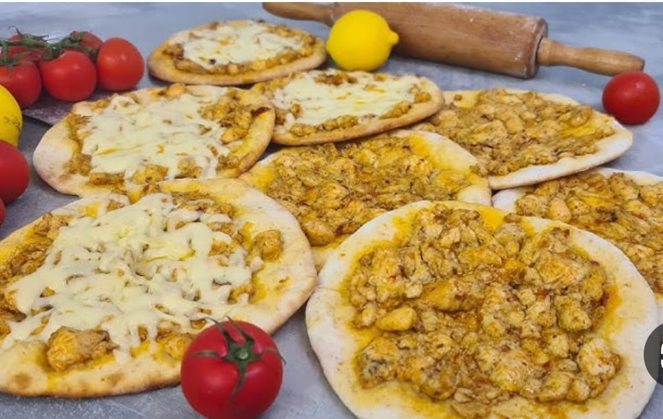 حبة مجرمشة دجاج بالجبن 